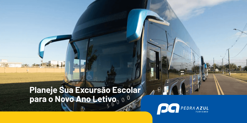 Locação de Ônibus: Planeje Sua Excursão Escolar para o Novo Ano Letivo 