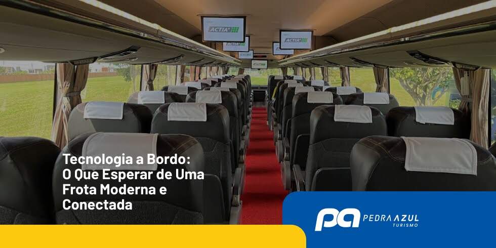 Tecnologia a Bordo: O Que Esperar de Uma Frota Moderna e Conectada