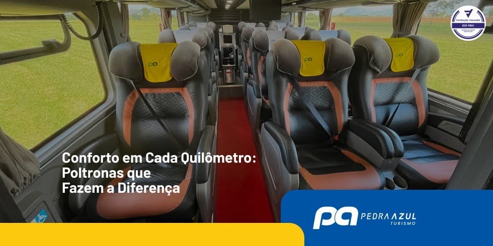 Conforto em Cada Quilômetro: Poltronas que Fazem a Diferença